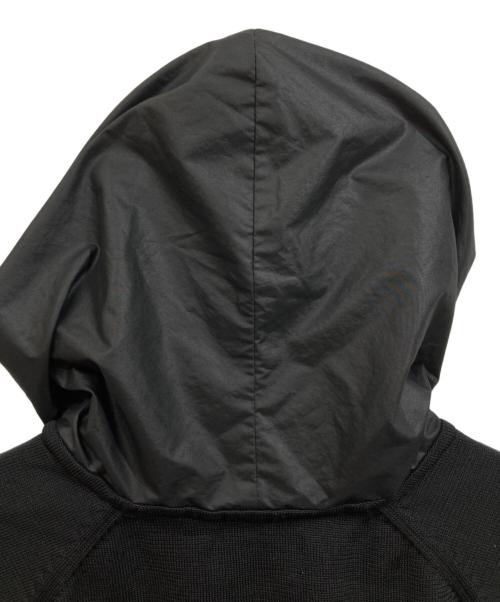 FRED PERRY（フレッドペリー）FRED PERRY (フレッドペリー) KNIT HOODED PARKA ブラック サイズ:Mの古着・服飾アイテム