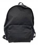 COMME des GARCONSコムデギャルソン）の古着「レザーストラップバックパック」｜ブラック