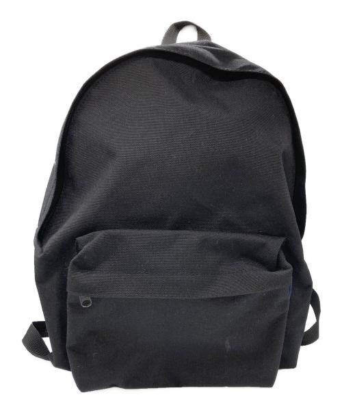 COMME des GARCONS（コムデギャルソン）COMME des GARCONS (コムデギャルソン) レザーストラップバックパック ブラックの古着・服飾アイテム