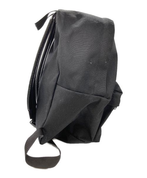 COMME des GARCONS（コムデギャルソン）COMME des GARCONS (コムデギャルソン) レザーストラップバックパック ブラックの古着・服飾アイテム