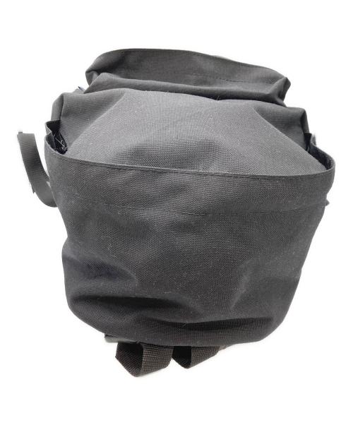 COMME des GARCONS（コムデギャルソン）COMME des GARCONS (コムデギャルソン) レザーストラップバックパック ブラックの古着・服飾アイテム