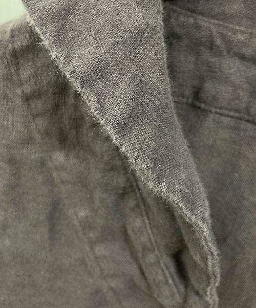 nest Robe（ネストローブ）nest Robe (ネストローブ) 起毛リネンプチセーラースモックワンピース ブラウン サイズ:FREEの古着・服飾アイテム