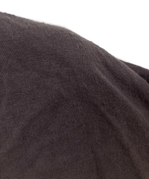 nest Robe（ネストローブ）nest Robe (ネストローブ) 起毛リネンプチセーラースモックワンピース ブラウン サイズ:FREEの古着・服飾アイテム