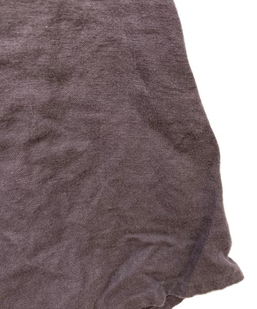 nest Robe（ネストローブ）nest Robe (ネストローブ) 起毛リネンプチセーラースモックワンピース ブラウン サイズ:FREEの古着・服飾アイテム