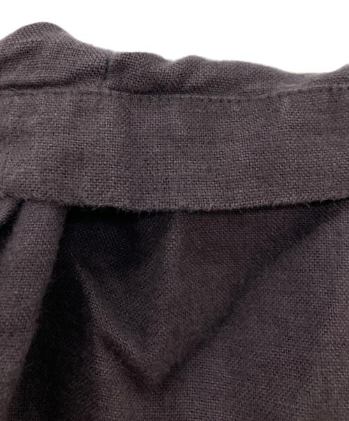 nest Robe（ネストローブ）nest Robe (ネストローブ) 起毛リネンプチセーラースモックワンピース ブラウン サイズ:FREEの古着・服飾アイテム