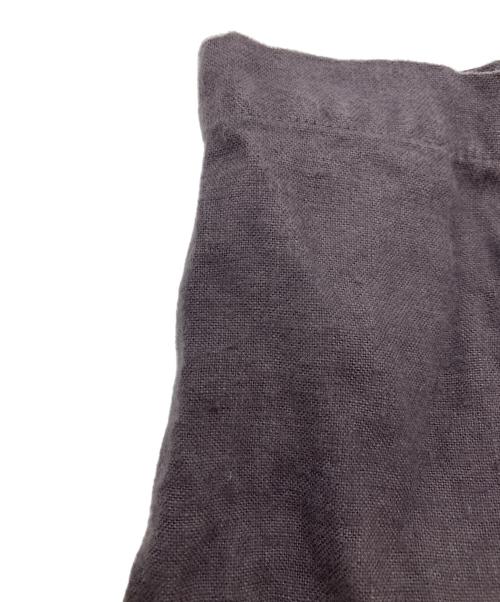 nest Robe（ネストローブ）nest Robe (ネストローブ) 起毛リネンプチセーラースモックワンピース ブラウン サイズ:FREEの古着・服飾アイテム