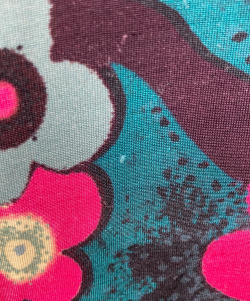 DRIES VAN NOTEN（ドリスヴァンノッテン）DRIES VAN NOTEN (ドリスヴァンノッテン) フローラルハイネックカットソー グリーン サイズ:Sの古着・服飾アイテム