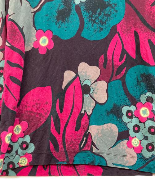 DRIES VAN NOTEN（ドリスヴァンノッテン）DRIES VAN NOTEN (ドリスヴァンノッテン) フローラルハイネックカットソー グリーン サイズ:Sの古着・服飾アイテム