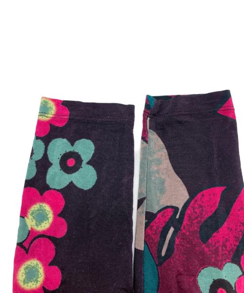 DRIES VAN NOTEN（ドリスヴァンノッテン）DRIES VAN NOTEN (ドリスヴァンノッテン) フローラルハイネックカットソー グリーン サイズ:Sの古着・服飾アイテム