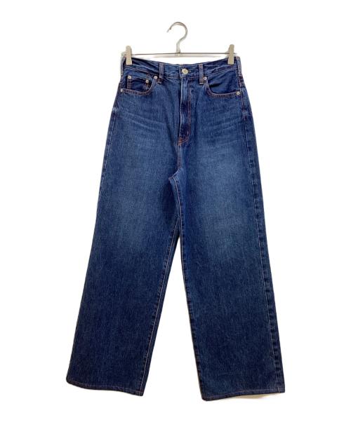 NEEDBY heritage（ニードバイヘリテージ）NEEDBY heritage (ニードバイヘリテージ) LUNA/HIGHRISE STRAIGHT インディゴ サイズ:25の古着・服飾アイテム