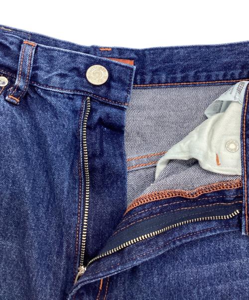 NEEDBY heritage（ニードバイヘリテージ）NEEDBY heritage (ニードバイヘリテージ) LUNA/HIGHRISE STRAIGHT インディゴ サイズ:25の古着・服飾アイテム