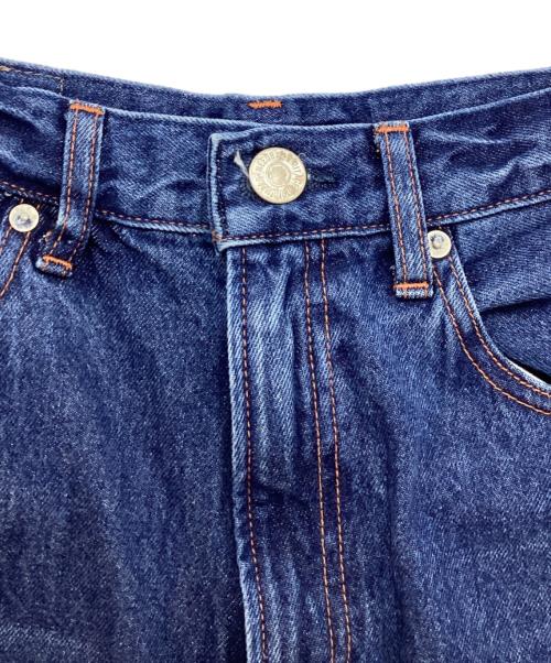 NEEDBY heritage（ニードバイヘリテージ）NEEDBY heritage (ニードバイヘリテージ) LUNA/HIGHRISE STRAIGHT インディゴ サイズ:25の古着・服飾アイテム