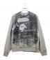 A BATHING APE（ア ベイシング エイプ）の古着「APE HEAD OVER PRINT CREWNECK SWEAT」｜グレー