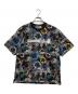 A BATHING APE（ア ベイシング エイプ）の古着「FLORAL CAMO LOGO RELAXED FIT TEE」｜ブラック