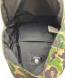 中古・古着 A BATHING APE (ア ベイシング エイプ) ABC CAMO SMALL SHOULDER DAYPACK グリーン：13000円