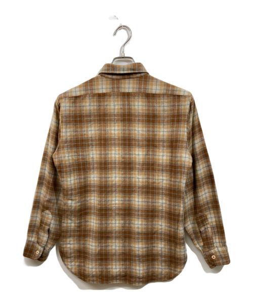PENDLETON（ペンドルトン）PENDLETON (ペンドルトン) ウールシャツ ベージュ サイズ:Sの古着・服飾アイテム