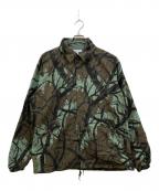 MASSESマシス）の古着「SNUP JKT GRAY CAMO」｜ブラウン