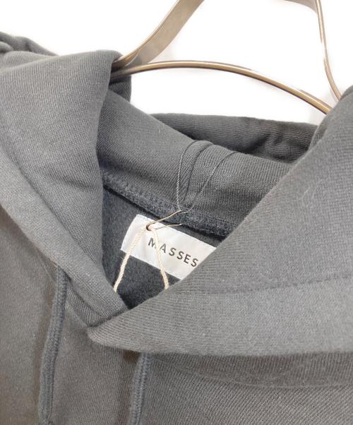 MASSES（マシス）MASSES (マシス) SWEAT HOODED EAGLE M ブラック サイズ:Mの古着・服飾アイテム