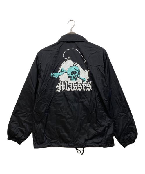 MASSES（マシス）MASSES (マシス) NYLON JKT CROW ブラック サイズ:Mの古着・服飾アイテム