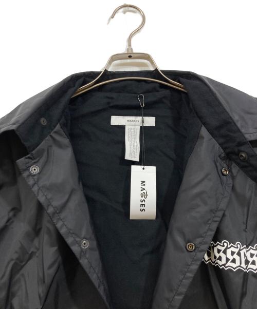 MASSES（マシス）MASSES (マシス) NYLON JKT CROW ブラック サイズ:Mの古着・服飾アイテム