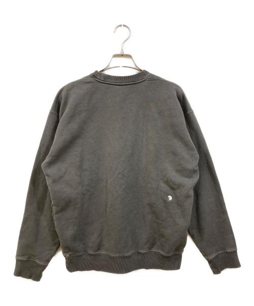 RATS（ラッツ）RATS (ラッツ) PIGMENT DYED CREW NECK SWEAT ブラウン サイズ:Mの古着・服飾アイテム
