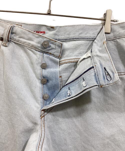 DIESEL（ディーゼル）DIESEL (ディーゼル) 1995 0079Z STRAIGHT JEANS ホワイト サイズ:W33の古着・服飾アイテム