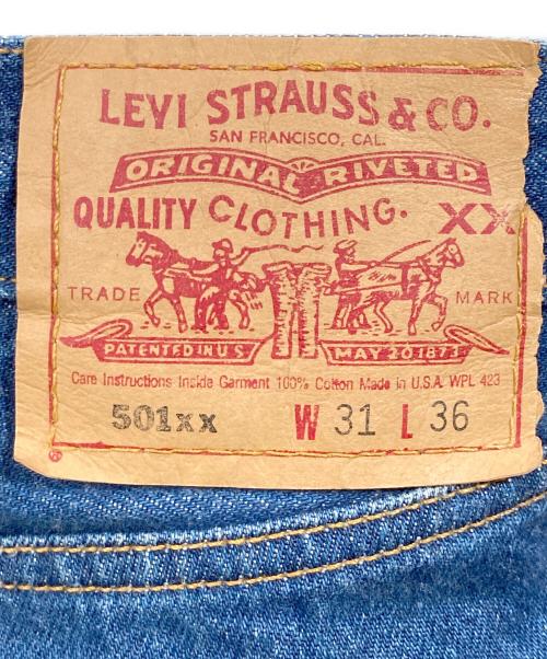 LEVI'S（リーバイス）LEVI'S (リーバイス) 501XXデニムパンツ インディゴ サイズ:78.5cm (W31)の古着・服飾アイテム