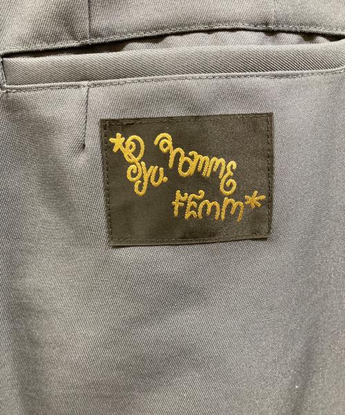 SYU.HOMME/FEMM（シュウオムフェム）SYU.HOMME/FEMM (シュウオムフェム) パンツ グリーン サイズ:1の古着・服飾アイテム