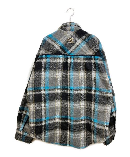 OY（オーワイ）OY (オーワイ) シャツジャケット グレー サイズ:記載なしの古着・服飾アイテム