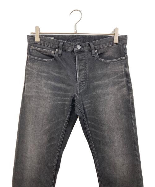 MINEDENIM（マインデニム）MINEDENIM (マインデニム) S.Slim STR 5ポケットデニムパンツ ブラック サイズ:9の古着・服飾アイテム