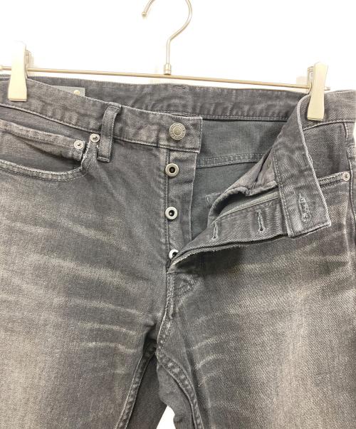 MINEDENIM（マインデニム）MINEDENIM (マインデニム) S.Slim STR 5ポケットデニムパンツ ブラック サイズ:9の古着・服飾アイテム