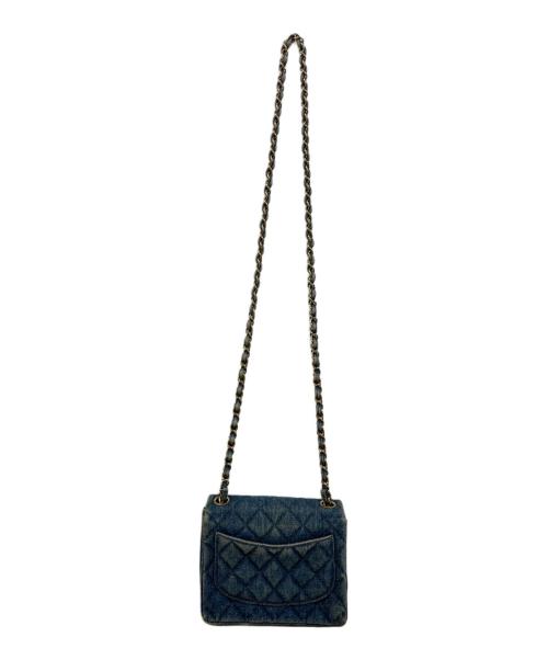 CHANEL（シャネル）CHANEL (シャネル) ミニマトラッセデニムショルダーバッグ インディゴの古着・服飾アイテム