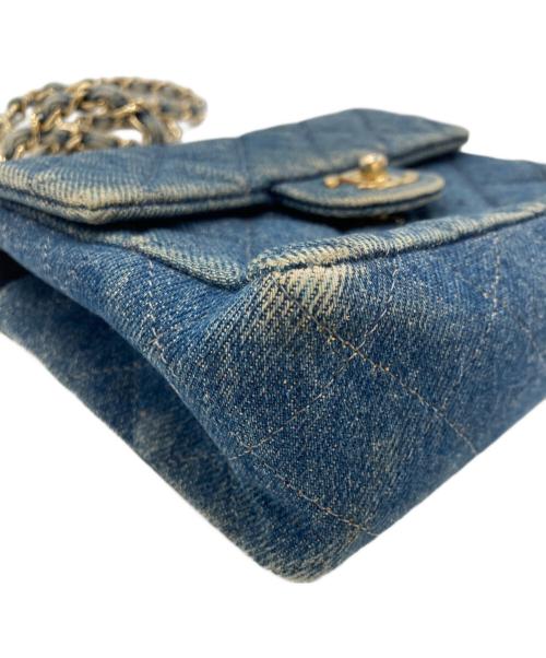 CHANEL（シャネル）CHANEL (シャネル) ミニマトラッセデニムショルダーバッグ インディゴの古着・服飾アイテム