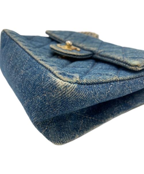 CHANEL（シャネル）CHANEL (シャネル) ミニマトラッセデニムショルダーバッグ インディゴの古着・服飾アイテム