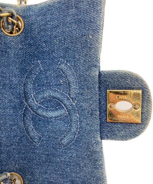CHANEL（シャネル）CHANEL (シャネル) ミニマトラッセデニムショルダーバッグ インディゴの古着・服飾アイテム