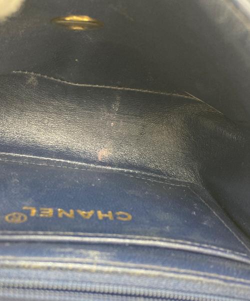 CHANEL（シャネル）CHANEL (シャネル) ミニマトラッセデニムショルダーバッグ インディゴの古着・服飾アイテム