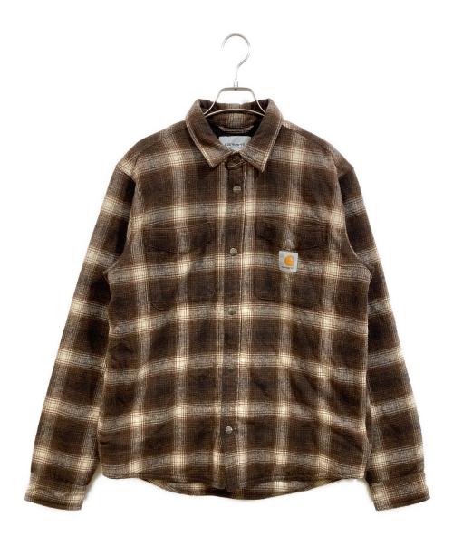 CarHartt（カーハート）CarHartt (カーハート) LASHLEY SHIRT JAC ブラウン サイズ:SIZE Mの古着・服飾アイテム