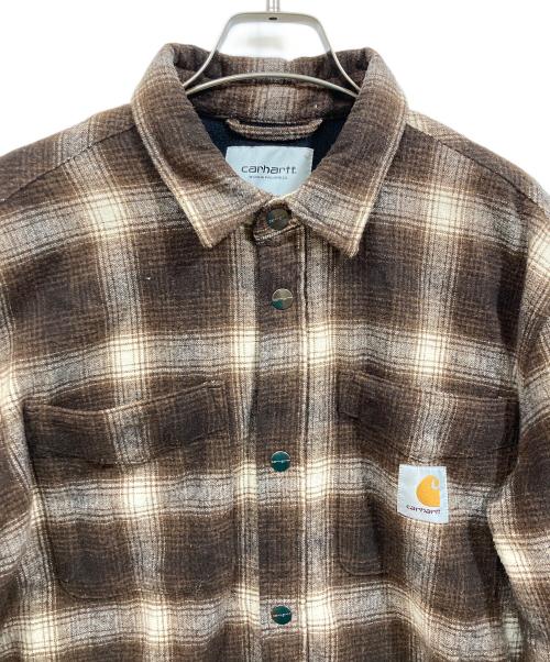 CarHartt（カーハート）CarHartt (カーハート) LASHLEY SHIRT JAC ブラウン サイズ:SIZE Mの古着・服飾アイテム