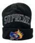 SUPREME（シュプリーム）の古着「ニットキャップ」｜ブラック