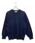 NATURAL WORKS（ナチュラル ワークス）の古着「クルーネックニット」｜ネイビー
