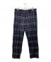 JUNYA WATANABE MAN（ジュンヤワタナベマン）の古着「チェックウールパンツ」｜ネイビー