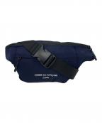 COMME des GARCONS HOMMEコムデギャルソン オム）の古着「エステルコーデュラ ボディバッグ」｜ネイビー
