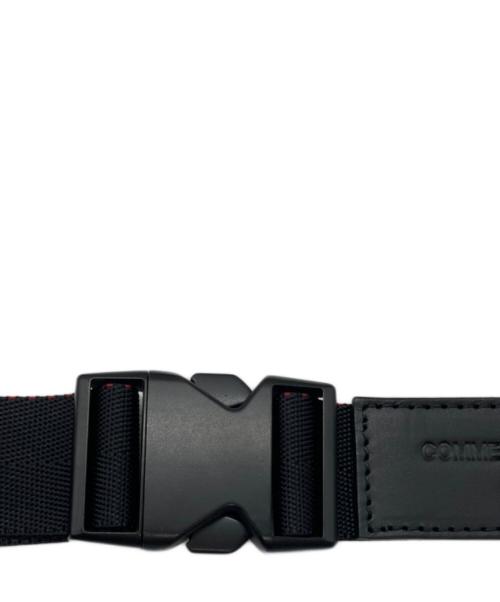 COMME des GARCONS HOMME（コムデギャルソン オム）COMME des GARCONS HOMME (コムデギャルソン オム) ナイロンミリタリーベルト ブラック 未使用品の古着・服飾アイテム