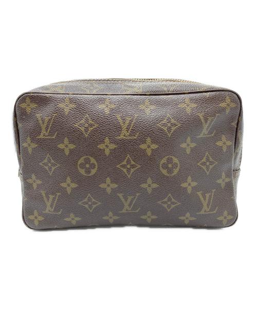 LOUIS VUITTON（ルイ ヴィトン）LOUIS VUITTON (ルイ ヴィトン) コスメポーチ ブラウンの古着・服飾アイテム