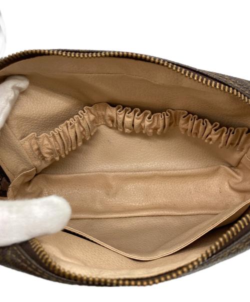 LOUIS VUITTON（ルイ ヴィトン）LOUIS VUITTON (ルイ ヴィトン) コスメポーチ ブラウンの古着・服飾アイテム