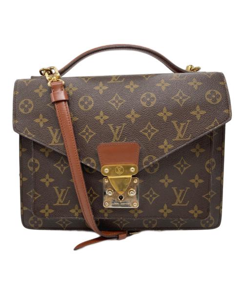 LOUIS VUITTON（ルイ ヴィトン）LOUIS VUITTON (ルイ ヴィトン) ハンドバッグ ブラウンの古着・服飾アイテム