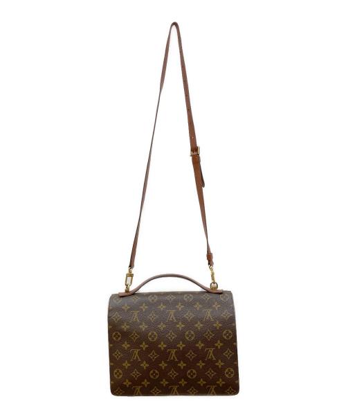 LOUIS VUITTON（ルイ ヴィトン）LOUIS VUITTON (ルイ ヴィトン) ハンドバッグ ブラウンの古着・服飾アイテム