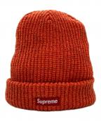 SUPREMEシュプリーム）の古着「ニット帽」｜オレンジ