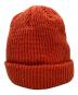 SUPREME (シュプリーム) ニット帽 オレンジ：6000円