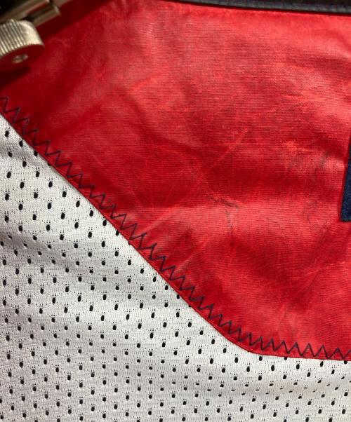 CHAPS RALPH LAUREN（チャップス ラルフローレン）CHAPS RALPH LAUREN (チャップス ラルフローレン) バイカラーナイロンジャケット レッド サイズ:Lの古着・服飾アイテム